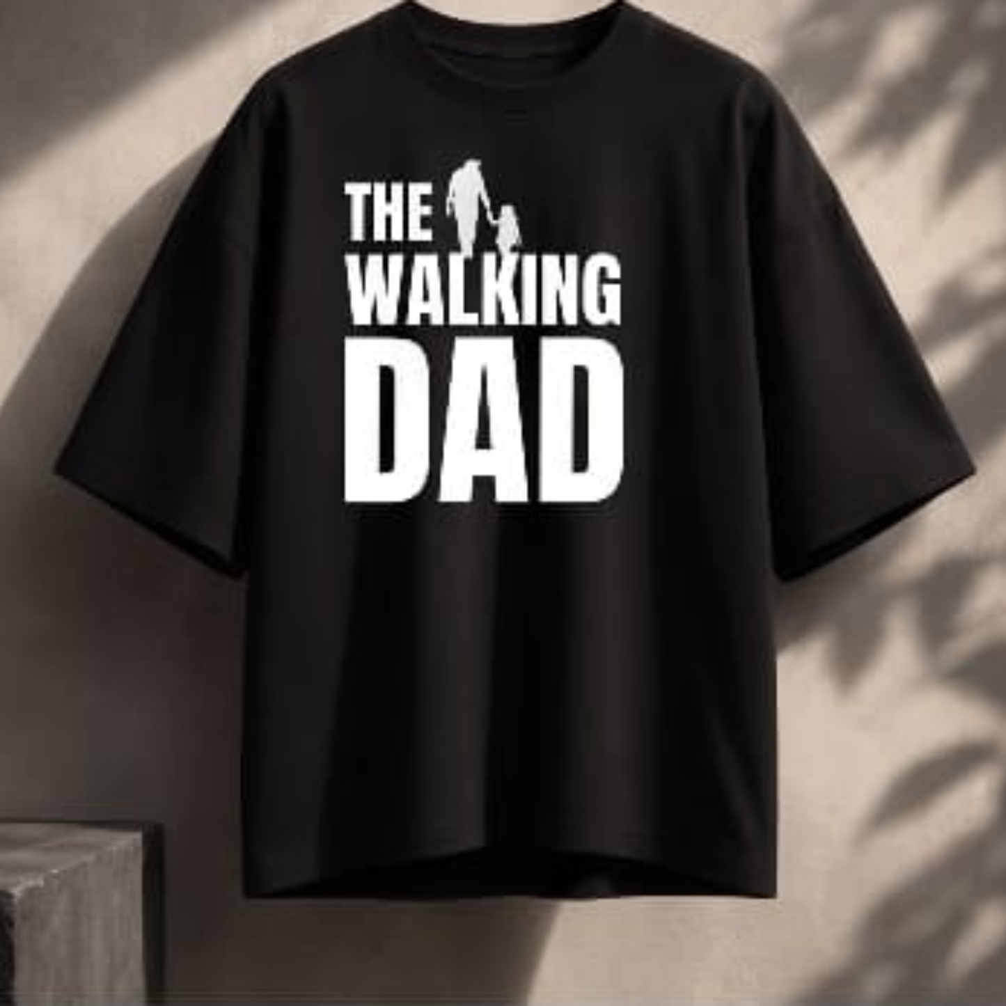 The Walking Dad Oversized T-Shirt | Trendy Unisex Cotton Tee