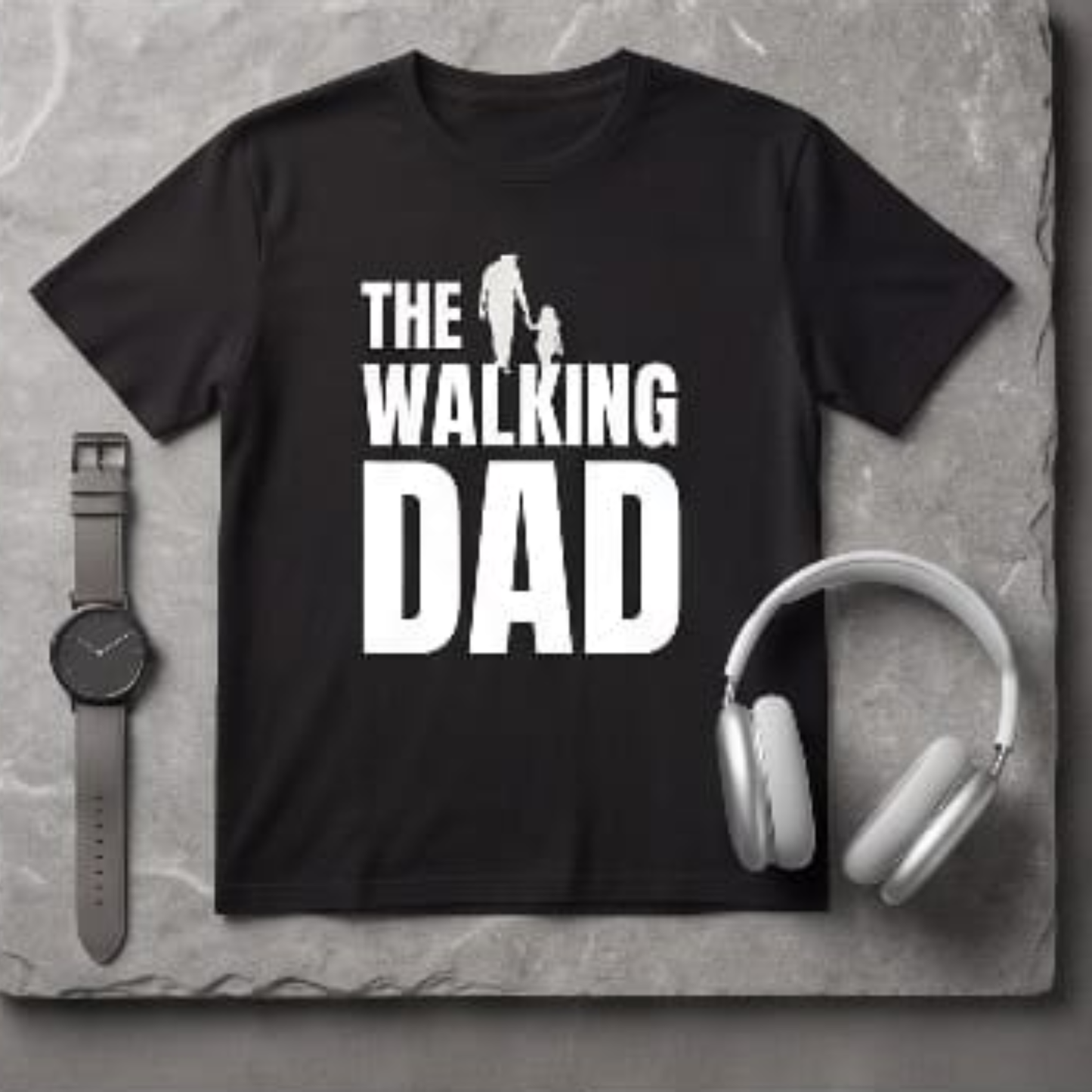 The Walking Dad Oversized T-Shirt | Trendy Unisex Cotton Tee