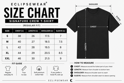 EclipseWear Signature Crew T-Shirt